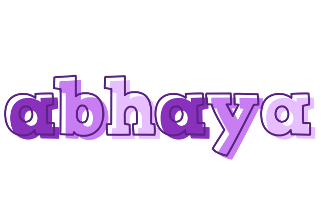 Abhaya sensual logo
