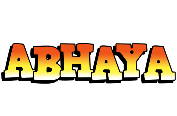 Abhaya sunset logo