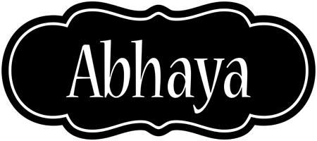 Abhaya welcome logo