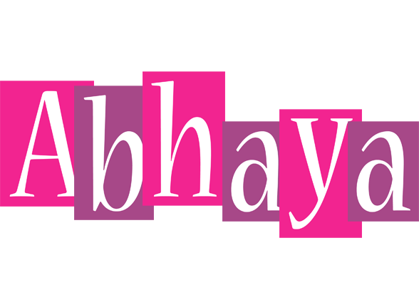 Abhaya whine logo