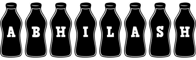 Abhilash bottle logo