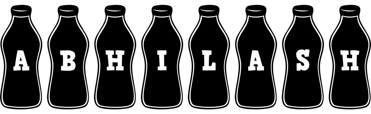 Abhilash bottle logo