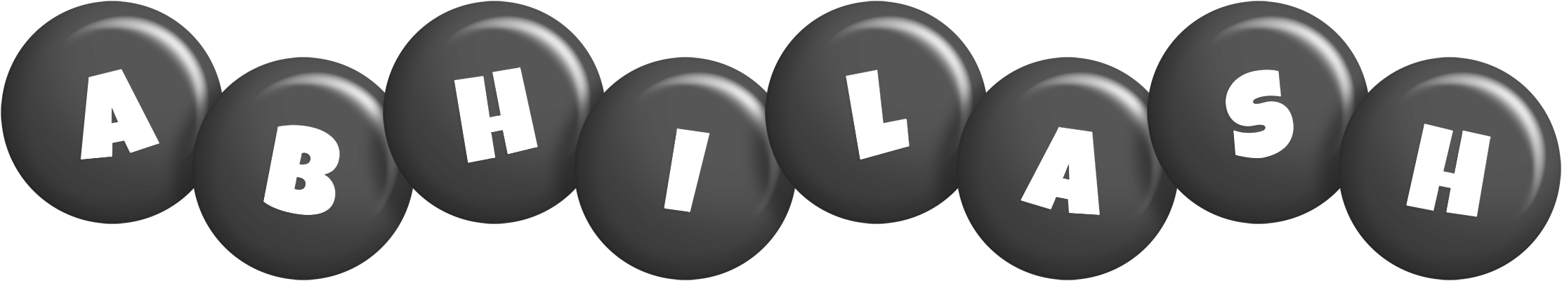 Abhilash candy-black logo