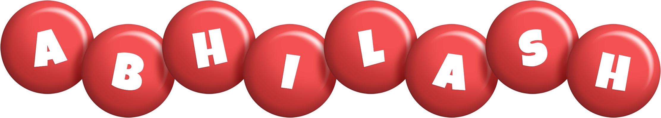 Abhilash candy-red logo