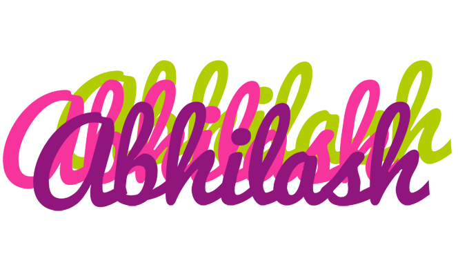 Abhilash flowers logo