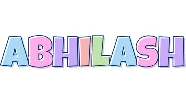 Abhilash pastel logo