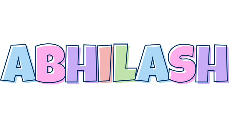 Abhilash pastel logo
