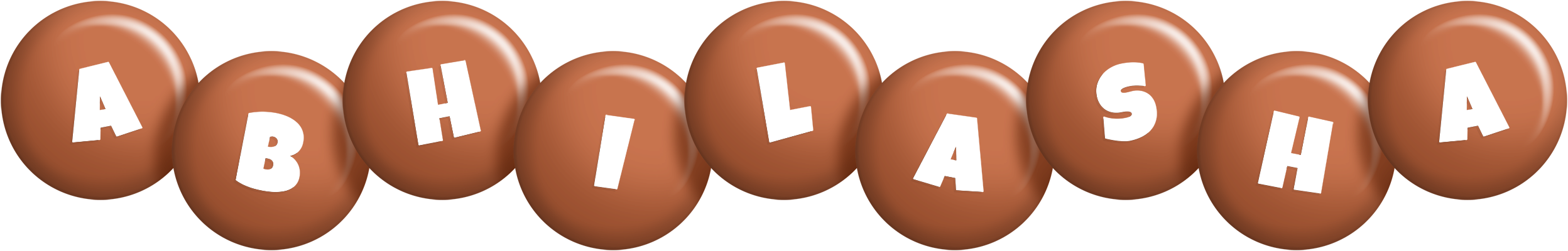 Abhilasha candy-brown logo