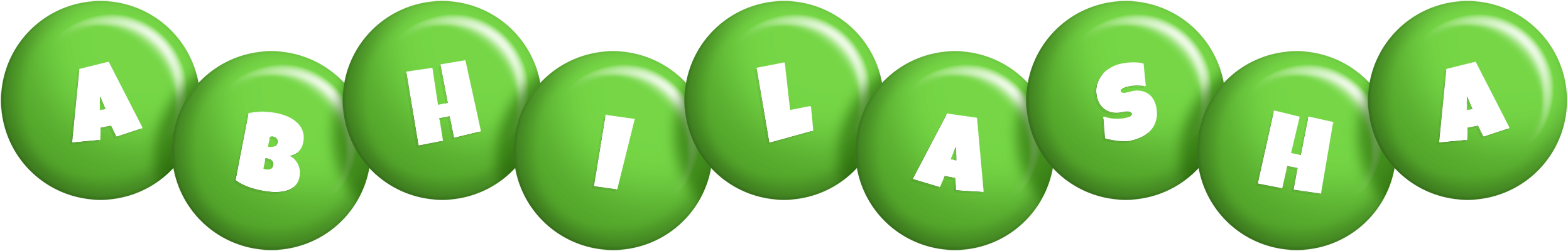 Abhilasha candy-green logo