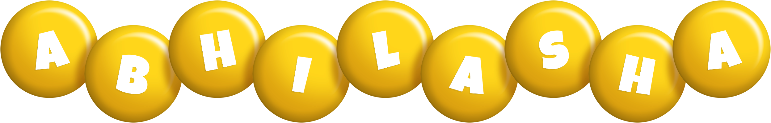 Abhilasha candy-yellow logo
