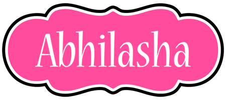 Abhilasha invitation logo