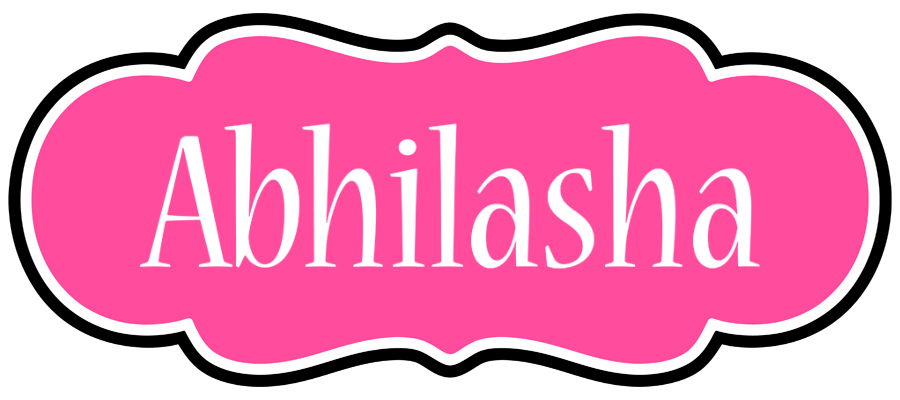 Abhilasha invitation logo