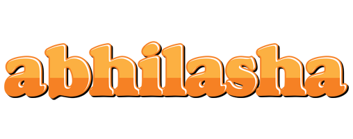 Abhilasha orange logo