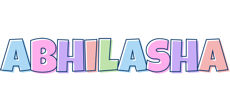 Abhilasha pastel logo