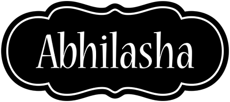 Abhilasha welcome logo