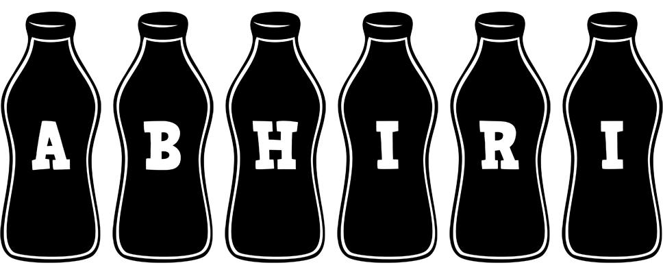 Abhiri bottle logo