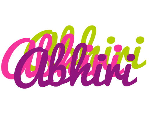 Abhiri flowers logo