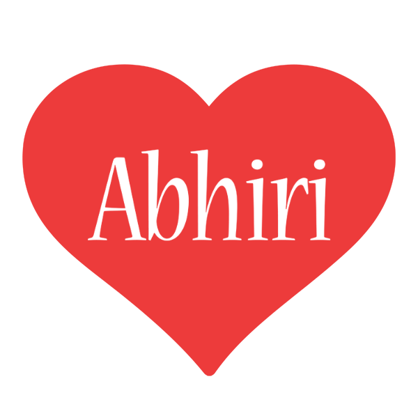 Abhiri love logo