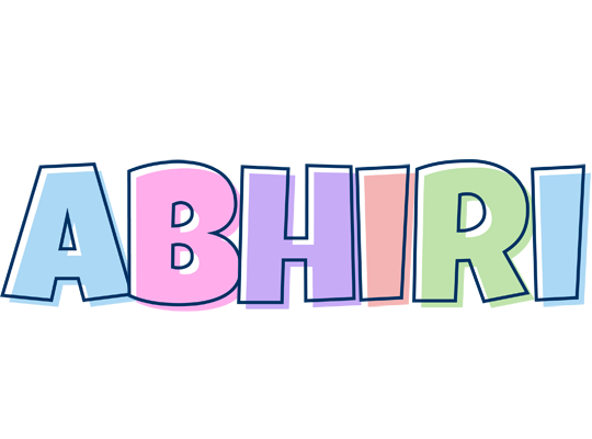 Abhiri pastel logo