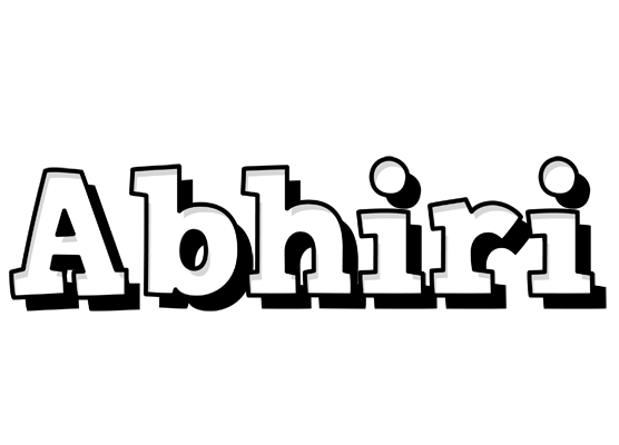 Abhiri snowing logo