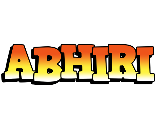 Abhiri sunset logo