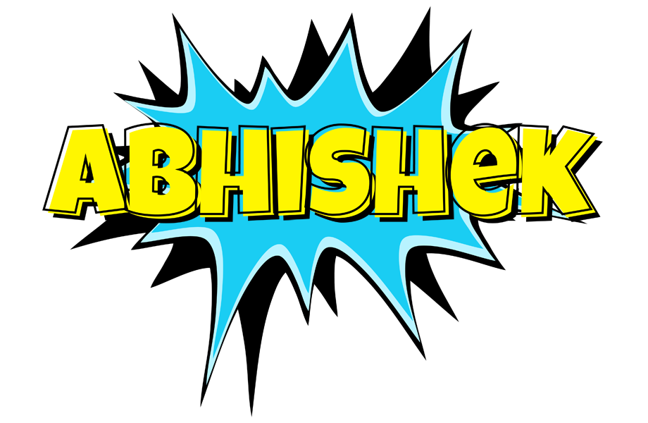 Abhishek amazing logo