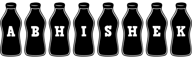 Abhishek bottle logo
