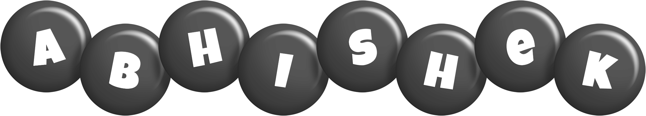 Abhishek candy-black logo