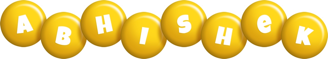Abhishek candy-yellow logo