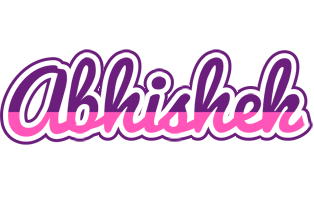 Abhishek cheerful logo