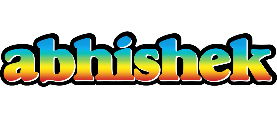 Abhishek color logo