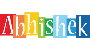 Abhishek colors logo