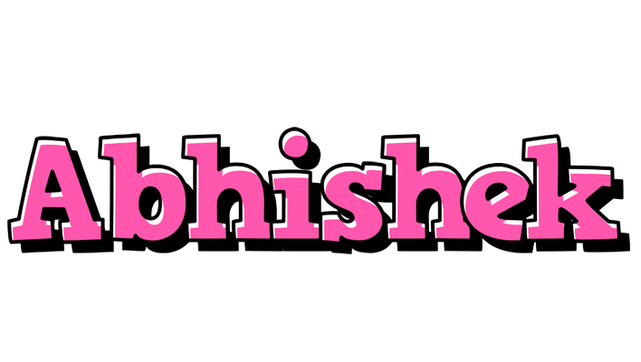 Abhishek girlish logo