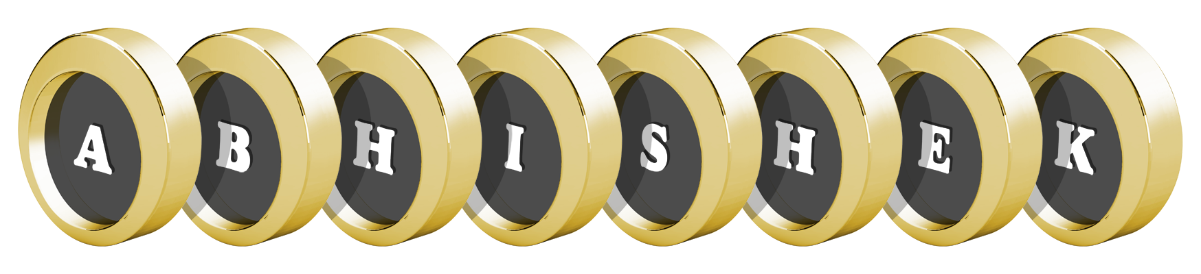 Abhishek gold logo
