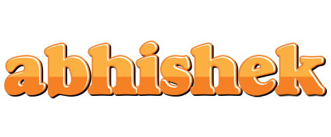 Abhishek orange logo