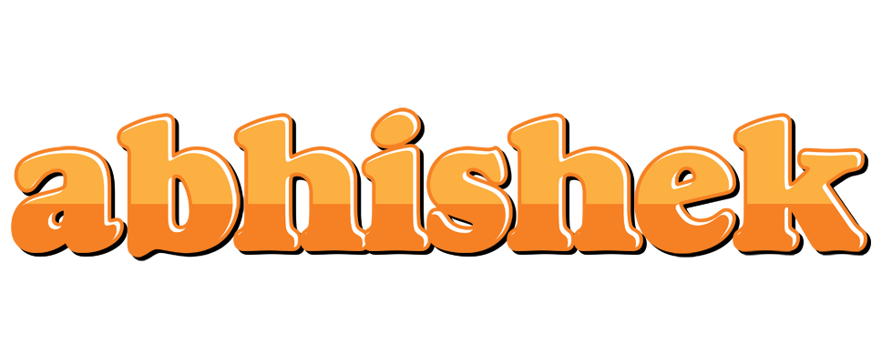 Abhishek orange logo
