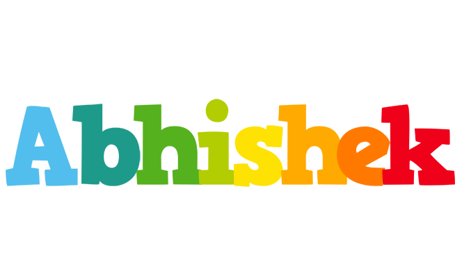 Abhishek rainbows logo