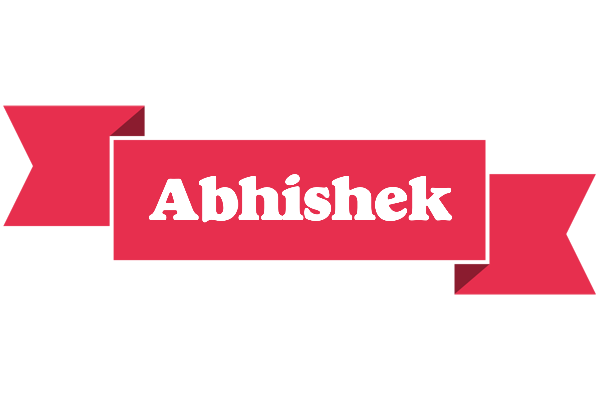 Abhishek sale logo