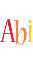 Abi birthday logo