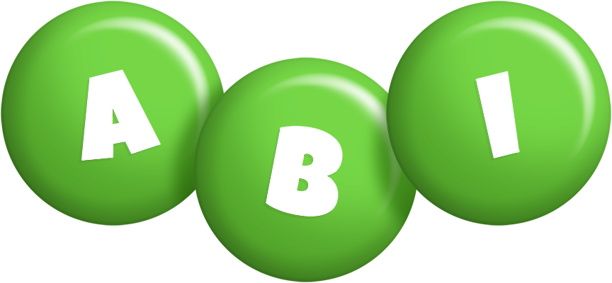 Abi candy-green logo