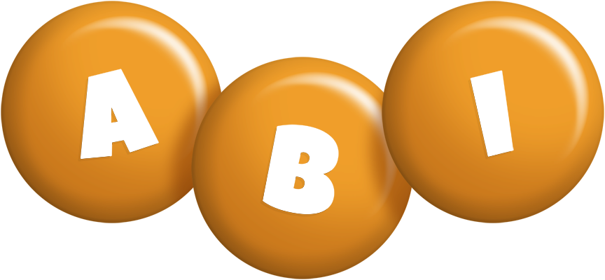 Abi candy-orange logo