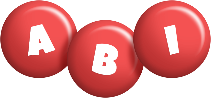 Abi candy-red logo