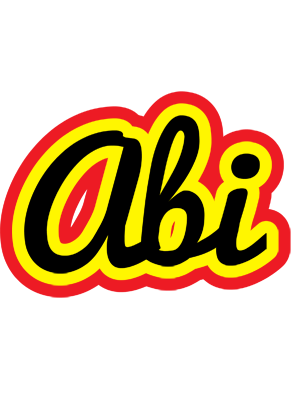Abi flaming logo