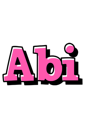 Abi girlish logo