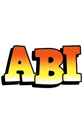 Abi sunset logo