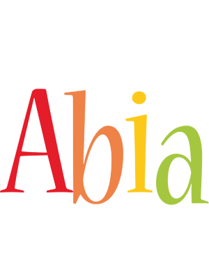 Abia birthday logo