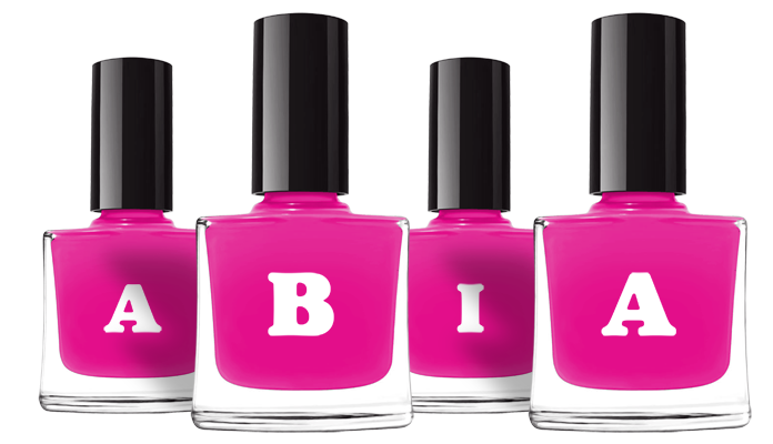 Abia nails logo