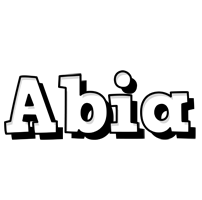 Abia snowing logo