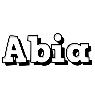 Abia snowing logo