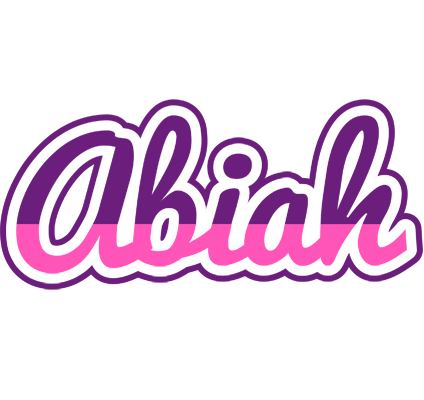 Abiah cheerful logo